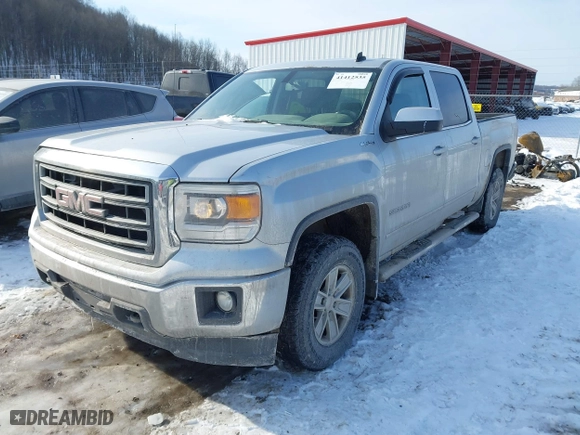 2014 GMC Sierra 1500 SLE with VIN 3GTU2UEC8EG234203, listed as a IAAI auction lot 41412535 with 157,735 mi miles. Bid and sale history available at carsss.com. Image 19.