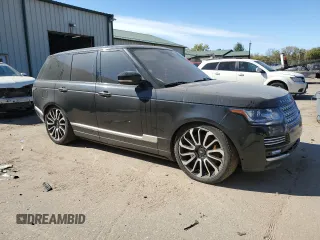 2014 Land Rover Range Rover Autobiography with VIN SALGV2FE0HA914567, listed as a Copart auction lot 74814864 with 79,229 mi miles and Clean title. Bid and sale history available at DreamBid. Image 4.