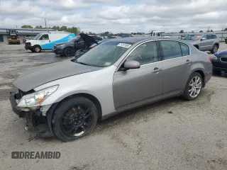 2008 Infiniti G35 Sedan x with VIN JNKBV61F98M258942, listed as a Copart auction lot 51237485 with 184,780 mi miles and Salvage Title. Bid and sale history available at carsss.com. Image 1.