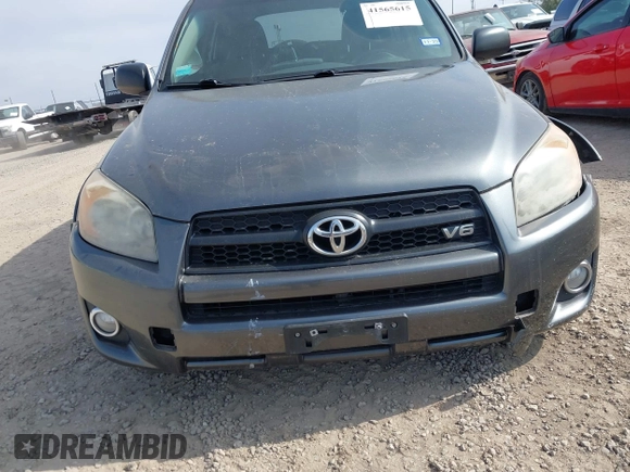 2010 Toyota RAV4 Sport with VIN 2T3WK4DV8AW006823, listed as a IAAI auction lot 41565615 with 187,540 mi miles. Bid and sale history available at carsss.com. Image 17.