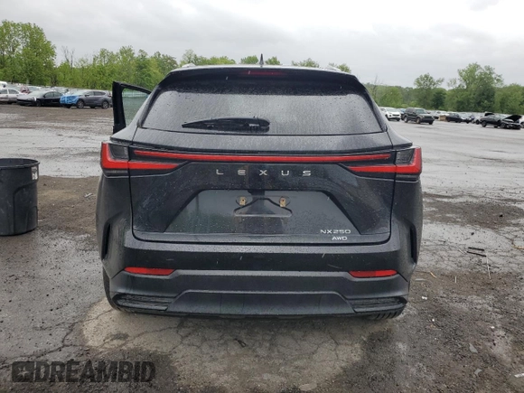 2022 Lexus NX 250 с VIN 2T2ADCEZ9NC001870, выставлен на аукционе Copart как лот 57661155 с пробегом 6 766 миль миль и Списание • Salvage title. История ставок и продаж доступна на DreamBid. Изображение 6.