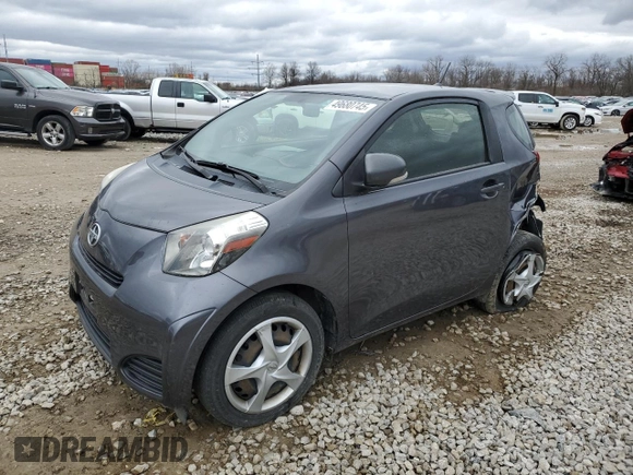 2012 Scion iQ with VIN JTNJJXB02CJ019649, listed as a Copart auction lot 49680745 with 111,374 mi miles and Salvage Title. Bid and sale history available at carsss.com. Image 1.