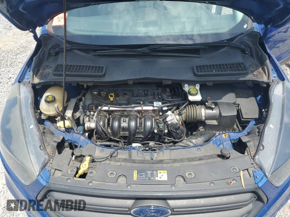 2019 Ford Escape S with VIN 1FMCU0F72KUA74615, listed as a Copart auction lot 57873505 with 110,606 mi miles and Salvage title. Bid and sale history available at DreamBid. Image 12.