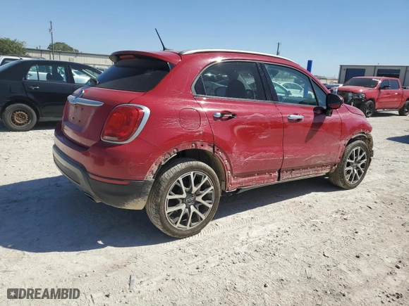 2017 FIAT 500X Urbana Edition with VIN ZFBCFXCB3HP589651, listed as a Copart auction lot 73786144 with 66,312 mi miles and Salvage Title. Bid and sale history available at carsss.com. Image 3.