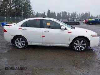 2004 Acura TSX w/Navigation with VIN JH4CL96924C009543, listed as a IAAI auction lot 41857212 with 1 mi miles. Bid and sale history available at carsss.com. Image 13.