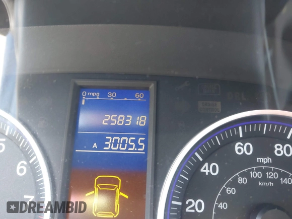 2011 Honda CR-V LX with VIN 5J6RE4H37BL075367, listed as a IAAI auction lot 41797996 with 258,318 mi miles. Bid and sale history available at carsss.com. Image 16.