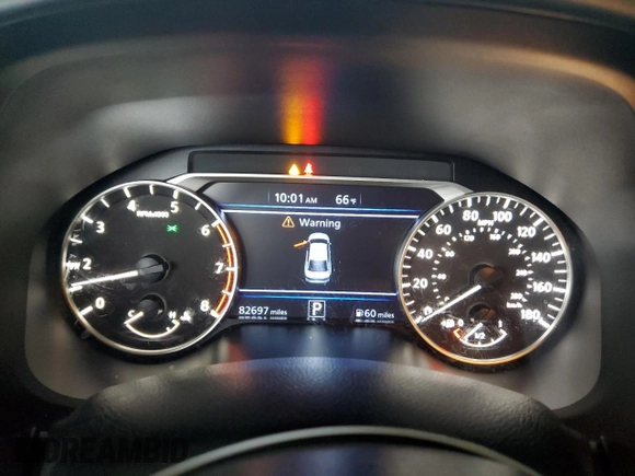 2019 Nissan Altima SR with VIN 1N4AL4CV6KC257701, listed as a Copart auction lot 79072124 with 82,697 mi miles and Salvage Title. Bid and sale history available at carsss.com. Image 9.