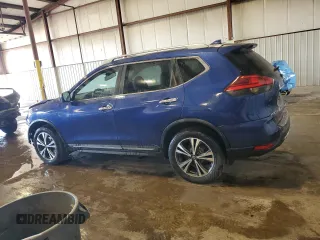 2017 Nissan Rogue SV with VIN 5N1AT2MV7HC858990, listed as a Copart auction lot 55494495 with 108,589 mi miles and Salvage title. Bid and sale history available at DreamBid. Image 2.