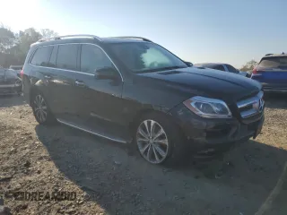 2016 Mercedes-Benz GL with VIN 4JGDF2EE3GA639683, listed as a Copart auction lot 76770354 with 77,331 mi miles and Salvage Title. Bid and sale history available at carsss.com. Image 4.