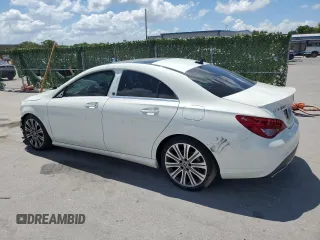 2018 Mercedes-Benz CLA 250 with VIN WDDSJ4EB2JN548180, listed as a Copart auction lot 52843324 with 35,730 mi miles and . Bid and sale history available at DreamBid. Image 2.