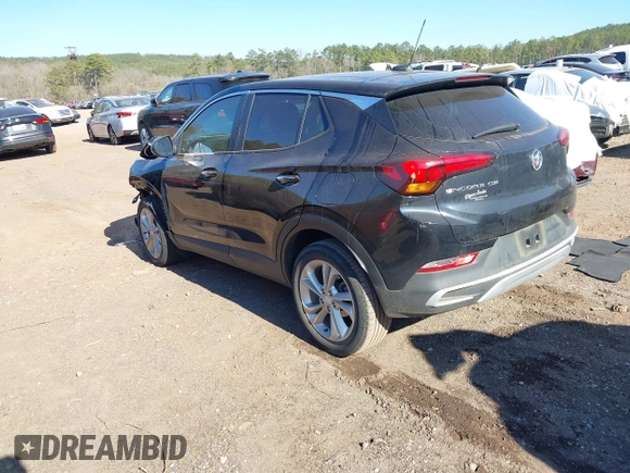 2022 Buick Encore GX Preferred with VIN KL4MMBS20NB145559, listed as a IAAI auction lot 41190424 with 38,523 mi miles and . Bid and sale history available at DreamBid. Image 3.