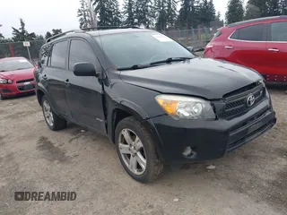 2006 Toyota RAV4 Sport with VIN JTMZK32V465002650, listed as a IAAI auction lot 41648400 with 294,305 mi miles. Bid and sale history available at carsss.com. Image 1.