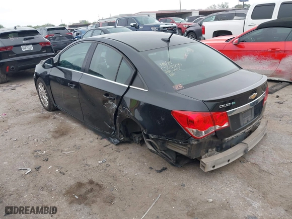 2014 Chevrolet Cruze ECO with VIN 1G1PH5SBXE7476296, listed as a IAAI auction lot 41892997 with 102,143 mi miles. Bid and sale history available at carsss.com. Image 3.