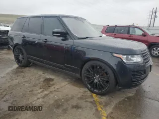 2017 Land Rover Range Rover with VIN SALGR2FV9HA333282, listed as a Copart auction lot 51942355 with 104,035 mi miles and Clean title. Bid and sale history available at DreamBid. Image 4.