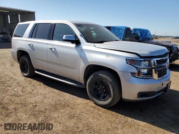 2018 Chevrolet Tahoe Commercial with VIN 1GNSKDEC1JR244967, listed as a Copart auction lot 61610225 with 77,377 mi miles and Clean title. Bid and sale history available at DreamBid. Image 4.