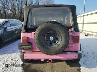 1997 Jeep Wrangler Sahara with VIN 1J4FY49S6VP505743, listed as a Copart auction lot 88931025 with 0 mi miles and Clean Title. Bid and sale history available at carsss.com. Image 6.