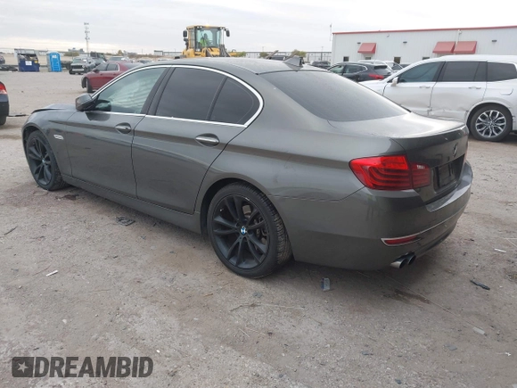 2014 BMW 5 Series 535d with VIN WBAXA5C58ED689864, listed as a IAAI auction lot 40983130 with 139,104 mi miles and . Bid and sale history available at carsss.com. Image 3.