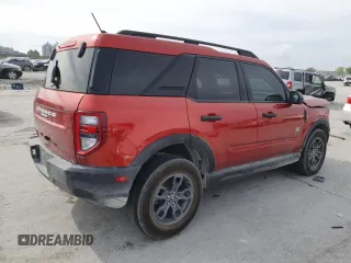 2023 Ford Bronco Sport Big Bend with VIN 3FMCR9B63PRD49863, listed as a Copart auction lot 50398135 with 30,737 mi miles and Clean title. Bid and sale history available at DreamBid. Image 3.
