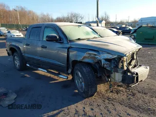 2006 Dodge Dakota SLT with VIN 1D7HW48K56S699157, listed as a IAAI auction lot 41333140 with 273,055 mi miles. Bid and sale history available at carsss.com. Image 1.