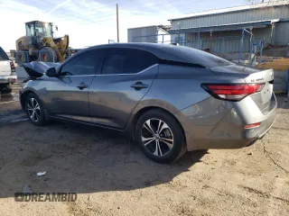 2023 Nissan Sentra SV with VIN 3N1AB8CV0PY316831, listed as a Copart auction lot 85554744 with 22,632 mi miles and Salvage Title. Bid and sale history available at carsss.com. Image 2.