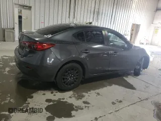 2015 Mazda 3 i SV with VIN JM1BM1T76F1244654, listed as a Copart auction lot 86421194 with 90,830 mi miles and Salvage Title. Bid and sale history available at DreamBid. Image 3.