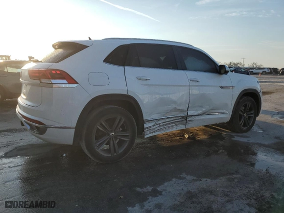 2021 Volkswagen Atlas Cross Sport 3.6L V6 SE w/Technology R-Line with VIN 1V2PE2CA4MC203993, listed as a Copart auction lot 78190424 with 57,399 mi miles and Non Repairable. Bid and sale history available at carsss.com. Image 3.