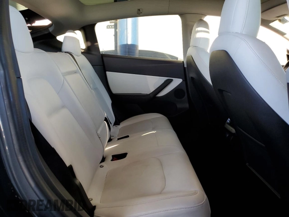 2021 Tesla Model Y Long Range with VIN 5YJYGDEEXMF151557, listed as a Copart auction lot 54936885 with 106,411 mi miles and Salvage Title. Bid and sale history available at DreamBid. Image 11.