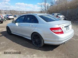 2009 Mercedes-Benz C-Class 3.5L Sport with VIN WDDGF56XX9F210202, listed as a IAAI auction lot 41671054 with 193,450 mi miles. Bid and sale history available at carsss.com. Image 3.