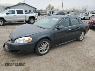 2014 Chevrolet Impala LTZ with VIN 2G1WC5E33E1155230, listed as a Copart auction lot 53728585 with 186,834 mi miles and Clean Title. Bid and sale history available at DreamBid. Image 1.