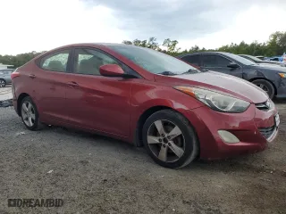 2013 Hyundai Elantra GLS PZEV with VIN 5NPDH4AE5DH316031, listed as a Copart auction lot 53078315 with 197,562 mi miles and Non Repairable. Bid and sale history available at carsss.com. Image 4.