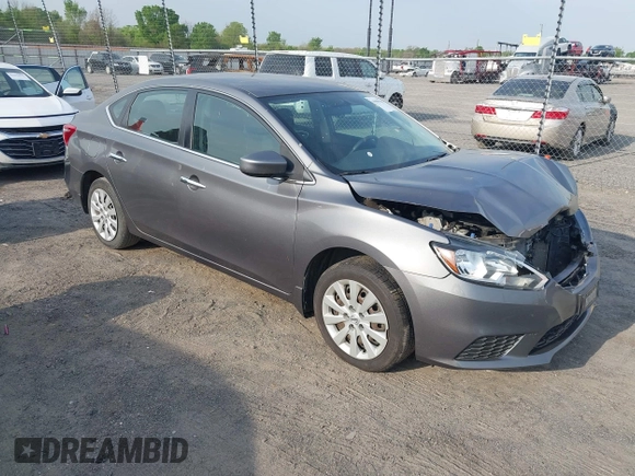 2017 Nissan Sentra SV with VIN 3N1AB7AP2HL644622, listed as a IAAI auction lot 41992213 with 83,296 mi miles and . Bid and sale history available at DreamBid. Image 1.