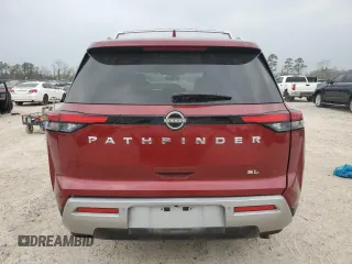 2023 Nissan Pathfinder SL with VIN 5N1DR3CA9PC225504, listed as a Copart auction lot 49184095 with 47,791 mi miles and Salvage title. Bid and sale history available at DreamBid. Image 6.