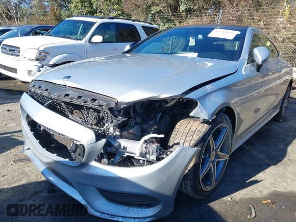 2018 Mercedes-Benz C 300 with VIN WDDWJ4KB9JF676271, listed as a IAAI auction lot 41244896 with 95,013 mi miles and . Bid and sale history available at DreamBid. Image 6.