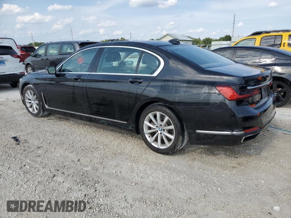 2020 BMW 7 Series 740i with VIN WBA7T2C03LGL17714, listed as a Copart auction lot 51473263 with 60,122 mi miles. Bid and sale history available at carsss.com. Image 2.
