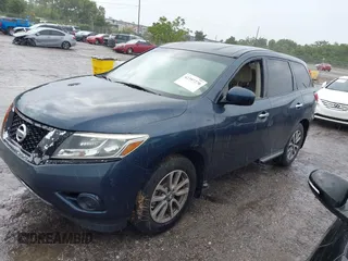 2014 Nissan Pathfinder S z VIN 5N1AR2MN6EC688714, wystawiony jako IAAI lot #42397270 z przebiegiem 223 383 mil mil oraz . Historia ofert i sprzedaży dostępna na DreamBid. Obrazek 2.