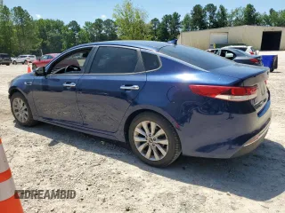2016 Kia Optima LX with VIN 5XXGT4L33GG006600, listed as a Copart auction lot 61467435 with 92,217 mi miles and Salvage title. Bid and sale history available at DreamBid. Image 2.