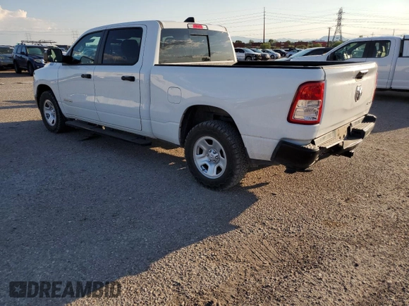 2019 Ram 1500 Tradesman with VIN 1C6SRFNT2KN872326, listed as a Copart auction lot 63645674 with 108,922 mi miles and Salvage title. Bid and sale history available at DreamBid. Image 2.