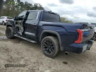 2023 Toyota Tundra 1794 Edition with VIN 5TFMA5AB7PX023918, listed as a Copart auction lot 49638235 with 58,499 mi miles and Salvage title. Bid and sale history available at DreamBid. Image 2.