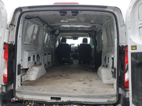 2018 Ford Transit Van with VIN 1FTYR1YM5JKA77054, listed as a Copart auction lot 81614404 with 0 mi miles and Salvage Title. Bid and sale history available at carsss.com. Image 10.