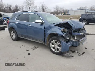 2012 Chevrolet Equinox LTZ with VIN 2GNFLGEK3C6121029, listed as a Copart auction lot 85890134 with 132,232 mi miles and Salvage Title. Bid and sale history available at carsss.com. Image 4.
