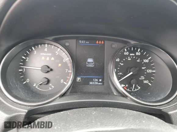 2020 Nissan Rogue SV z VIN JN1BJ1CV8LW261366, wystawiony jako Copart lot #54567165 z przebiegiem 38 328 mil mil oraz Szkoda całkowita • Salvage title. Historia ofert i sprzedaży dostępna na DreamBid. Obrazek 9.