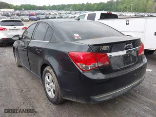 2011 Chevrolet Cruze LT w/2LT with VIN 1G1PG5S99B7246731, listed as a IAAI auction lot 42045728 with 124,000 mi miles. Bid and sale history available at carsss.com. Image 3.