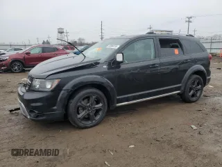 2019 Dodge Journey Crossroad with VIN 3C4PDCGB2KT803118, listed as a Copart auction lot 83989134 with 59,996 mi miles and Salvage Title. Bid and sale history available at DreamBid. Image 1.