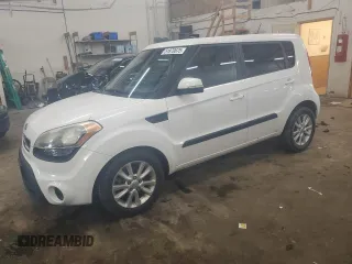 2012 Kia Soul + with VIN KNDJT2A67C7425835, listed as a Copart auction lot 51870675 with 107,941 mi miles and Salvage Title. Bid and sale history available at carsss.com. Image 1.
