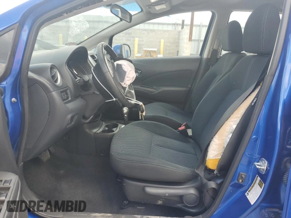 2014 Nissan Note SV with VIN 3N1CE2CP3EL372822, listed as a Copart auction lot 53089685 with 114,921 mi miles and Salvage title. Bid and sale history available at DreamBid. Image 7.