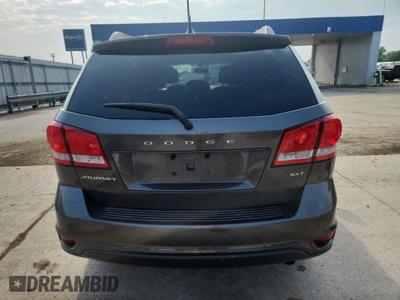 2017 Dodge Journey SXT with VIN 3C4PDCBB1HT675440, listed as a Copart auction lot 59908345 with 117,973 mi miles and Salvage title. Bid and sale history available at DreamBid. Image 6.