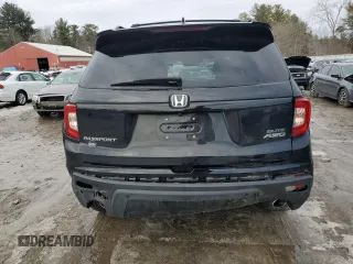 2019 Honda Passport Elite z VIN 5FNYF8H06KB003123, wystawiony jako Copart lot #46466975 z przebiegiem 77 563 mil mil oraz Szkody całkowita. Historia ofert i sprzedaży dostępna na DreamBid. Obrazek 6.
