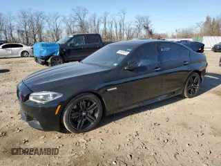 2016 BMW 5 Series 550i xDrive with VIN WBAKP9C54GD980929, listed as a Copart auction lot 49449355 with 186,549 mi miles and Salvage title. Bid and sale history available at DreamBid. Image 1.