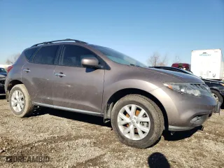 2011 Nissan Murano SL with VIN JN8AZ1MU5BW070059, listed as a Copart auction lot 42735985 with 120,550 mi miles and Salvage Title. Bid and sale history available at carsss.com. Image 4.
