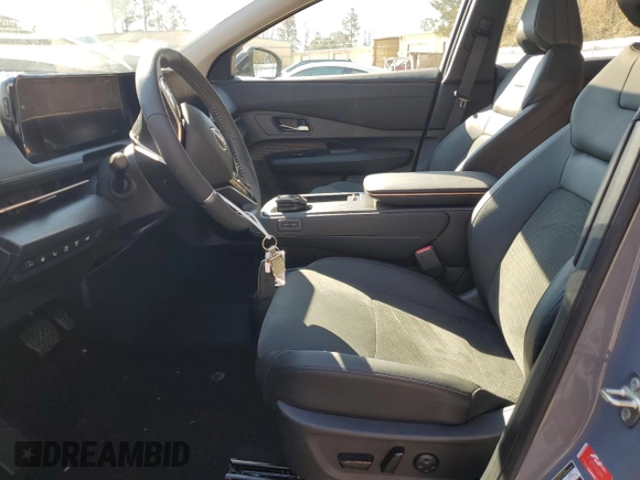 2024 Nissan ARIYA Evolve+ with VIN JN1BF0BA1RM436443, listed as a Copart auction lot 45001295 with 582 mi miles and Salvage title. Bid and sale history available at DreamBid. Image 7.